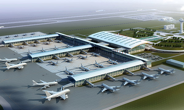 安哥拉机场铝单板幕墙工程